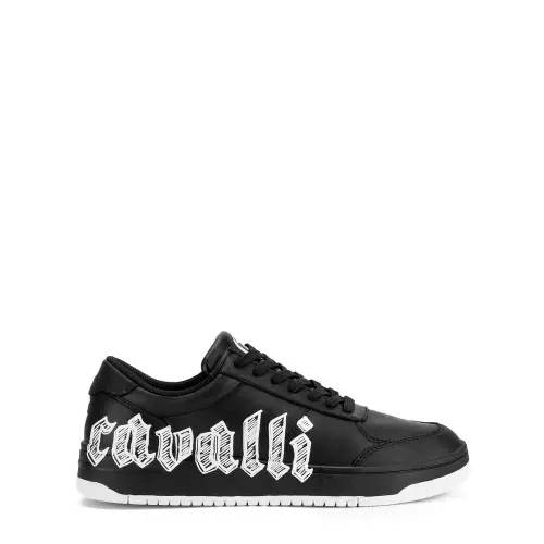 JUST CAVALLI Мъжки черни кецове - Pepina JUST CAVALLI Мъжки черни кецове