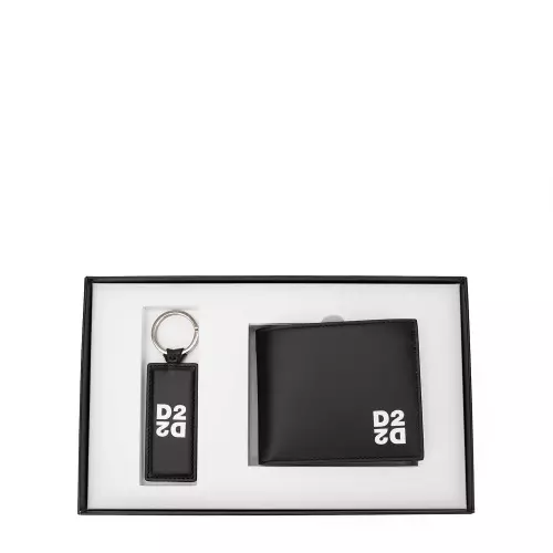 DSQUARED2 Комплект - портфейл и ключодържател - Pepina DSQUARED2 Комплект - портфейл и ключодържател
