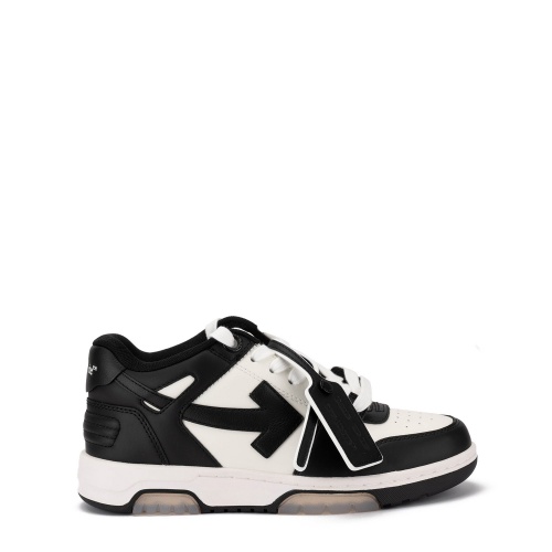 OFF-WHITE Мъжки черни сникърси Out Of Office