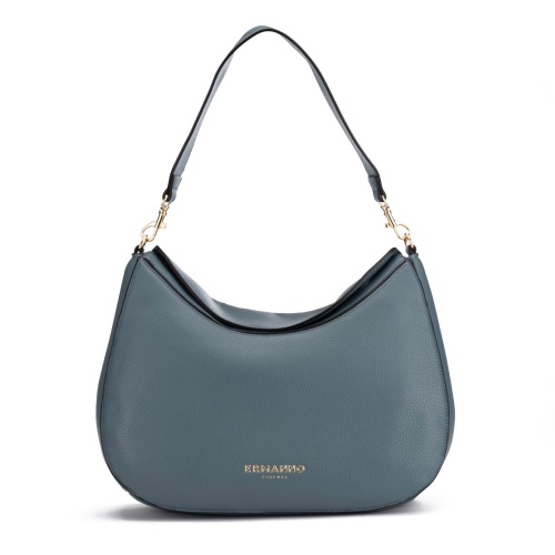 ERMANNO FIRENZE Дамска синя чанта Hobo Tiffany Large