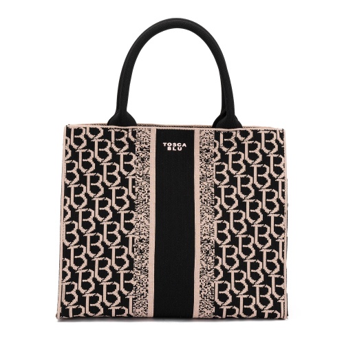 TOSCA BLU Дамска черна чанта Saint Tropez