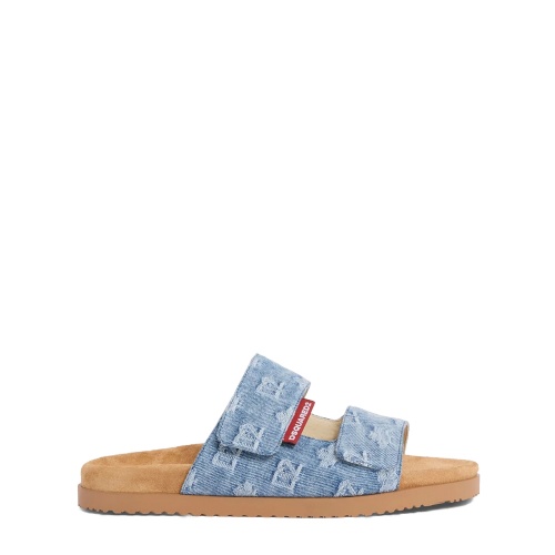 DSQUARED2 Мъжки чехли D2 Monogram