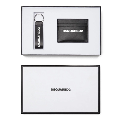 DSQUARED2 Комплект - картхолдър и ключодържател