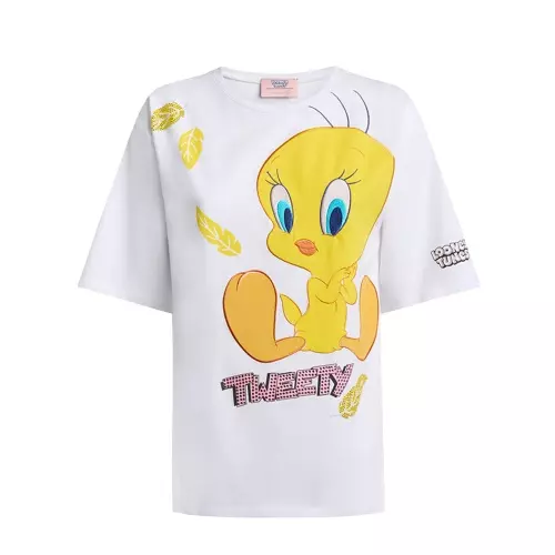BRACCIALINI Дамска бяла тениска T-shirt lt