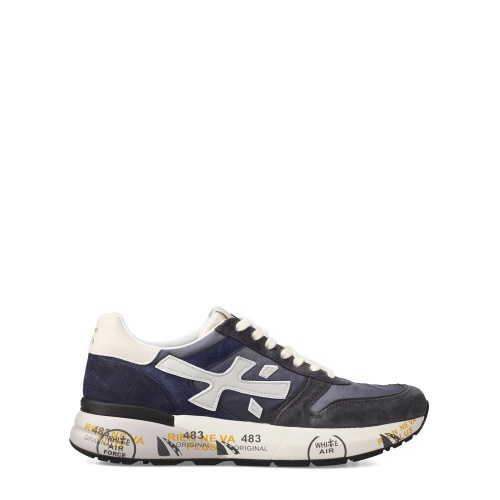 PREMIATA Мъжки сини маратонки от велур MICK