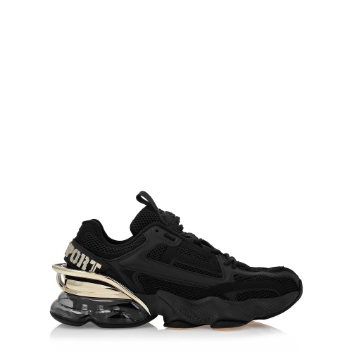 PLEIN SPORT Мъжки черни маратонки THUNDERBEAST