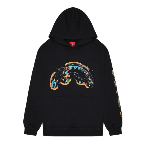 SPRAYGROUND Мъжки суичър с качулка OXIDIZED SHARK