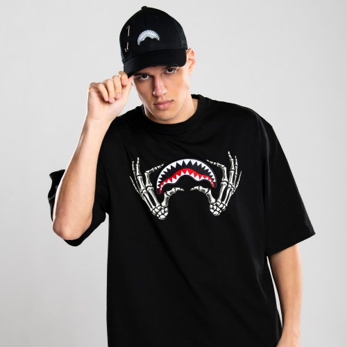 SPRAYGROUND Мъжка черна тениска