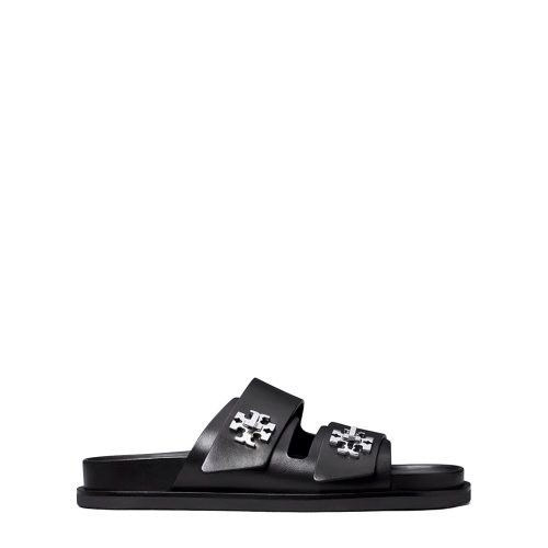 TORY BURCH Дамски кожени чехли TURNLOCK SPORT