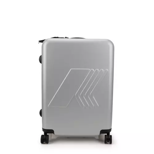 K-WAY Среден сив куфар Eudoxieur - Pepina K-WAY Среден сив куфар Eudoxieur