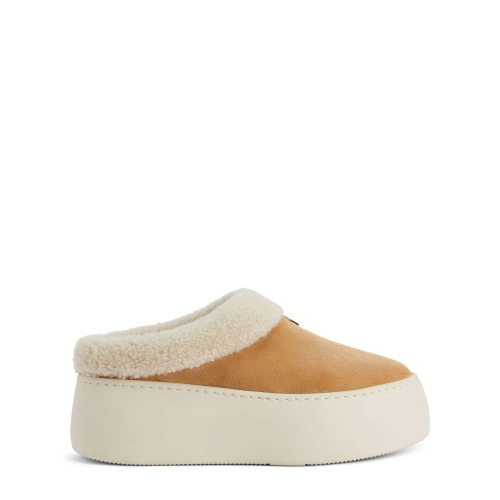 GIUSEPPE ZANOTTI Дамски чехли с вълна League Fur Sleeper
