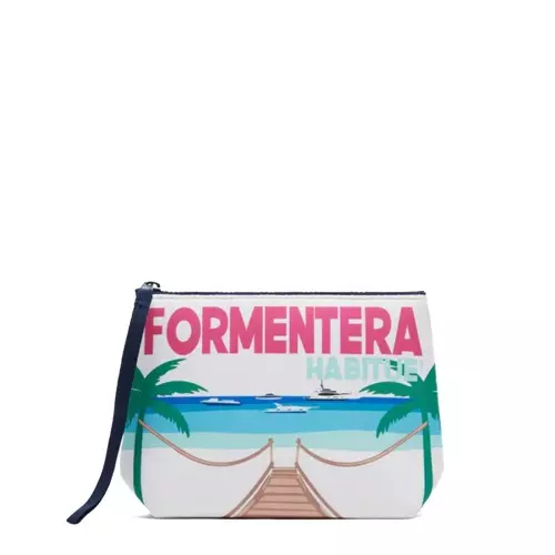 SAINT BARTH Чантичка Aline с щампа Formentera - Pepina SAINT BARTH Чантичка Aline с щампа Formentera