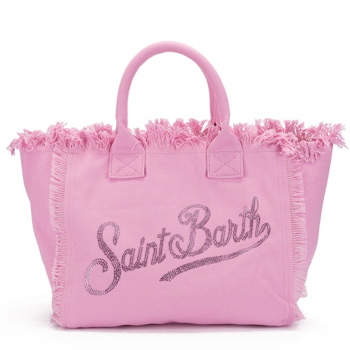 SAINT BARTH Розова плажна чанта Vanity