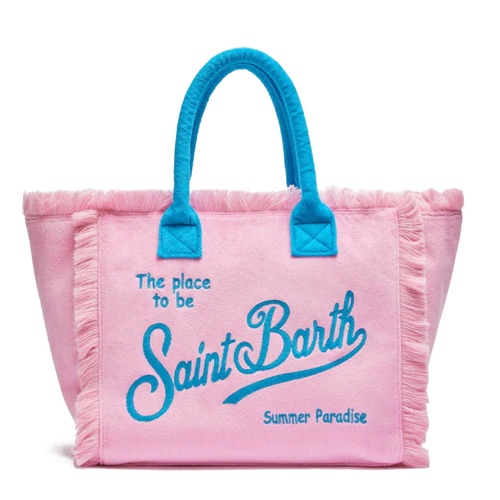 SAINT BARTH Розова плажна чанта Vanity