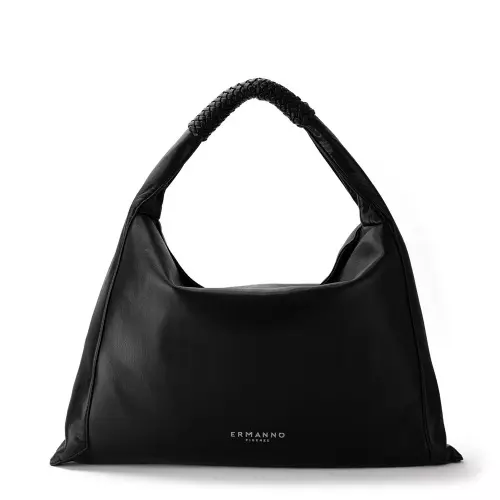 ERMANNO FIRENZE Дамска черна чанта Avery Large - Pepina ERMANNO FIRENZE Дамска черна чанта Avery Large