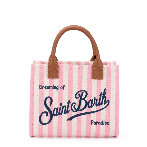 SAINT BARTH Дамска чанта с райе Vanity