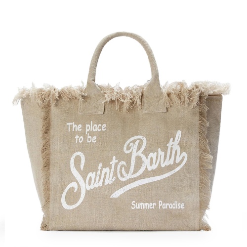 SAINT BARTH Дамска ленена чанта Vanity