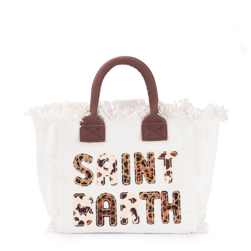 SAINT BARTH Дамска бяла чанта Colette