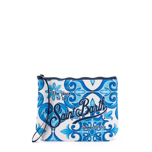 SAINT BARTH Чантичка Aline Gnawed Blue
