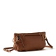 BORBONESE Дамска кафява чанта London Shoulder Small - изглед 2
