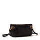 BORBONESE Дамска черна чанта London Shoulder Small - изглед 2