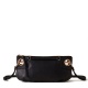 BORBONESE Дамска черна чанта London Shoulder Small - изглед 1