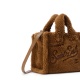 SAINT BARTH Дамска кафява чанта Vanity Teddy - изглед 2