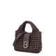 TOSCA BLU Дамска тъмнокафява чанта Sahara mini - изглед 2