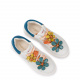 TOSCA BLU Дамски спортни обувки с цветя - изглед 4