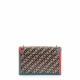 Cromia Дамска цветна чанта с капак - изглед 3