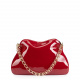 Cromia Дамска червена чанта лак - изглед 3