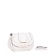 Cromia Дамска бяла чанта с капак - изглед 2