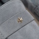 TORY BURCH Дамски сини обувки велур - изглед 4 - Pepina TORY BURCH Дамски сини обувки велур - изглед 4