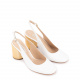 Casadei Дамски елегантни бели обувки - изглед 2