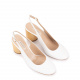Casadei Дамски елегантни бели обувки - изглед 4