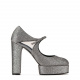 Casadei Дамски сиви обувки с платформа - изглед 1
