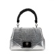 PLEIN SPORT Дамска сребърна чанта - изглед 1