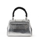 PLEIN SPORT Дамска сребърна чанта - изглед 3