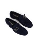 Roberto Cavalli Мъжки сини велурени обувки - изглед 5
