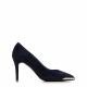 Albano Дамски сини обувки велур - изглед 1
