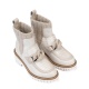 NEW ITALIA SHOES Дамски бели боти - изглед 2 - Pepina NEW ITALIA SHOES Дамски бели боти - изглед 2