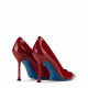 Loriblu Дамски червени обувки - изглед 3