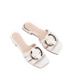 ALBANO Дамски бели ниски чехли - изглед 3 - Pepina ALBANO Дамски бели ниски чехли - изглед 3