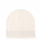 MOSCHINO Дамска бяла плетена шапка - изглед 2