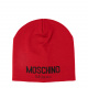 MOSCHINO Дамска червена плетена шапка - изглед 1