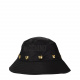 MOSCHINO Дамска черна шапка с периферия - изглед 1