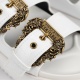 VERSACE JEANS Дамски бели чехли - изглед 3 - Pepina VERSACE JEANS Дамски бели чехли - изглед 3
