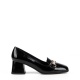 Luca Grossi Дамски черни обувки лак - изглед 1