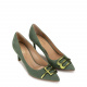 Baldinini Дамски зелени обувки - изглед 2