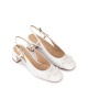 Baldinini Дамски бели елегантни обувки - изглед 2
